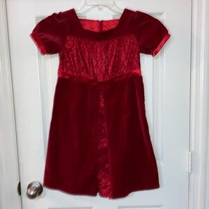 Bitty Baby red velvet dress by American Girl size 7